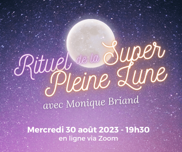 Zoom: Cérémonie Pleine Lune - Une participation